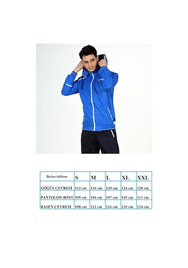 Enrıco Ferry Erkek Kapşonlu Marathon Eşofman Takım Edy2421S
