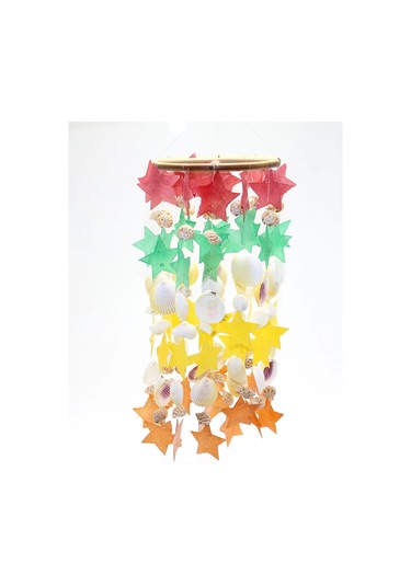 Sedefli Rüzgar Çanı No:9 - 9090743675093ynt Çok Renkli