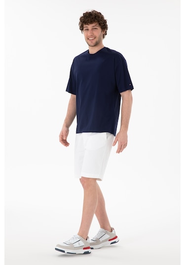 U.S. Polo Assn. Erkek Comfort Fit Bisiklet Yaka Lacivert Merserize Basic Tişört 50313089-VR033 U.S. Polo Assn. Erkek Comfort Fit Bisiklet Yaka Lacivert Merserize Basic Tişört 50313089-VR033