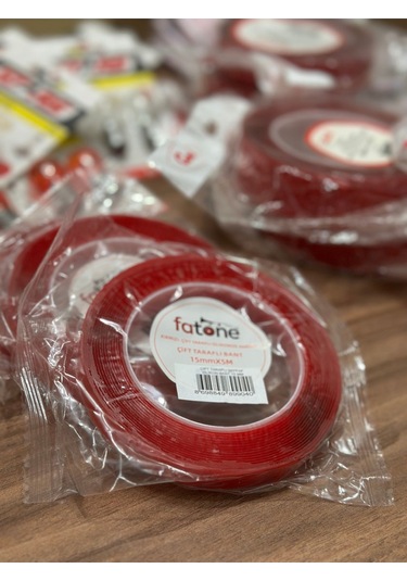 10 Mm Çift Taraflı Şeffaf Silikon Bant