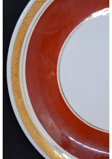 Vbe Gehren Doğu Almanya Cmhuriyeti Vintage Çay Fincanı 3 Parça 210 Ml Kirmızı