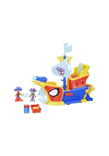 G0666 Spidey Ve İnanılmaz Arkadaşları Webs Ahoy Bubble Ship +3 Yaş