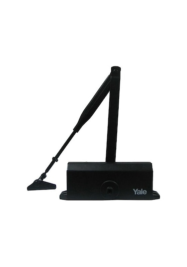 Yale 300 Kapı Hidroliği Montaj Ayarlı Dar Tip (2-4 numara) Siyah