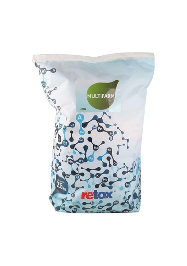 Retox Multifarm Gelişim Ve Verim Artıcı Yem Katkı 25 Kg