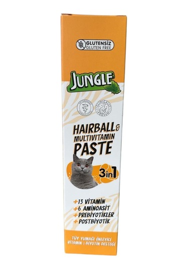 Kedi Anti - Hairball & Multivitamin Kedi Macunu Tüy Yumağı Önleyici 75 Mlyakamozpetshop