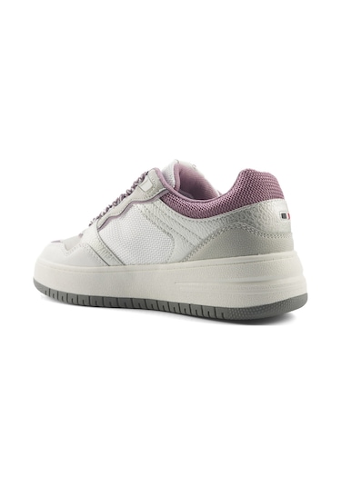 U.s. Polo Assn. Lına 5fx Beyaz Kadın Sneaker Beyaz-gumus Beyaz - Gümüş