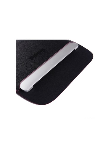 Yuntech01 11" Siyah Pu Deri İş Çantası - Ultrabook, Dizüstü Bilgisayar Ve Tablet İçin Koruyucu Çanta, Hafif Ve Taşınabilir, Ek Depolama Bölümlü Siyah