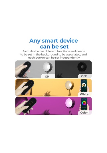 Qingmipy Tuya Zigbee 3.0 Akıllı Dokunmatik Anahtar - Kablosuz Işık Kontrolü, Floresan Özellikli, Grup Paylaşımı