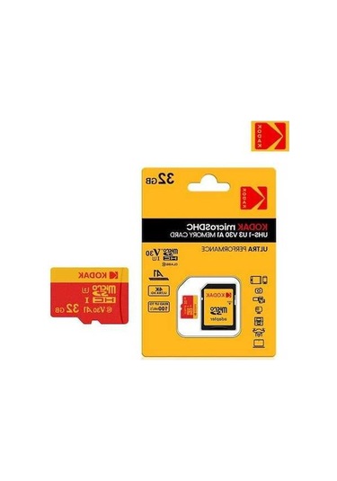 Novahub Kodak Micro Sd Kart 128gb U3 64gb 256gb Akıllı Telefon Kamera Tablet Robot Uav