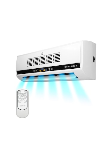 Simtech KM-1718 Duvar Tipi Vantilatör Beyaz