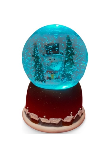 Işıklı Müzikli Büyük Yılbaşı Kardan Adam Kar Küresi-cengizhan Unaler