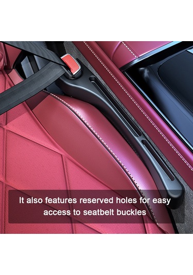 Ximistore9 Premium Araç Koltuk Arası Dolgusu - Lüks Deri Dokulu, Çiftli Set
