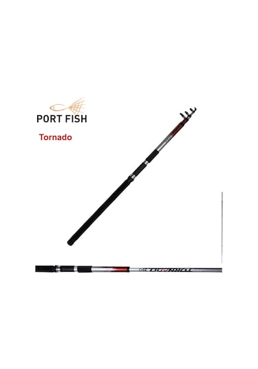 Portfish Tornado Teleskopik Fiber Olta Kamışı 300 CM 75-150 Gr