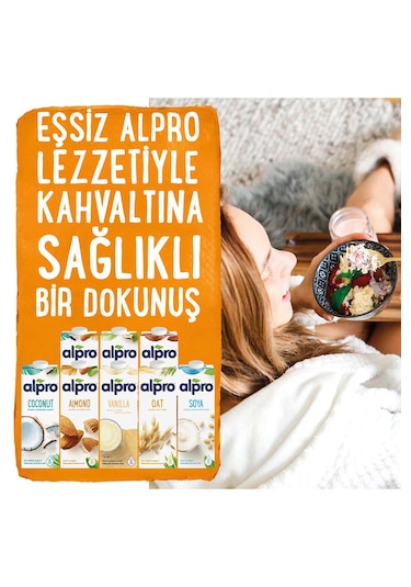 Alpro Barista Badem Sütü 4 x 1 L
