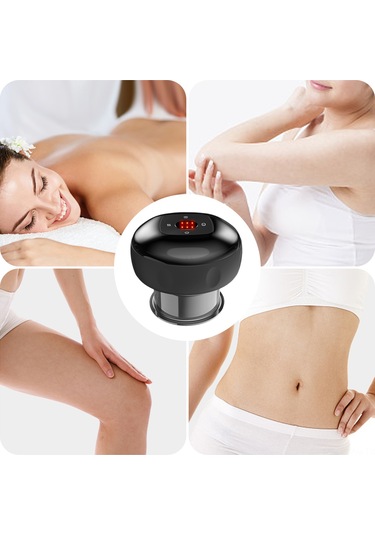 Maiyame Usb Şarjlı 6 Seviye Isıtmalı Elektrikli Vakum Kan Grubu Cihazı - Akıllı Pijama Masajı, Vücut Şekillendirme Ve Fizyoterapi Aleti 3 Renk Seçenekli Çok Renkli