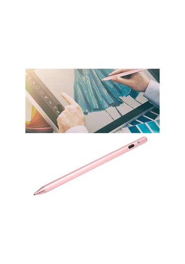 Kosona Pembe Akıllı Dokunmatik Kalem - Yüksek Hassasiyetli, Usb Şarjlı, Çinko Gövde - İpad, Samsung, Huawei, Xiaomi Ve Tüm Android Tabletler İçin Evrensel Stilus