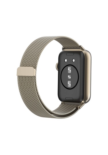 Teknodur Huawei Watch Fit 3 Krd-01 Metal Kordon-gold