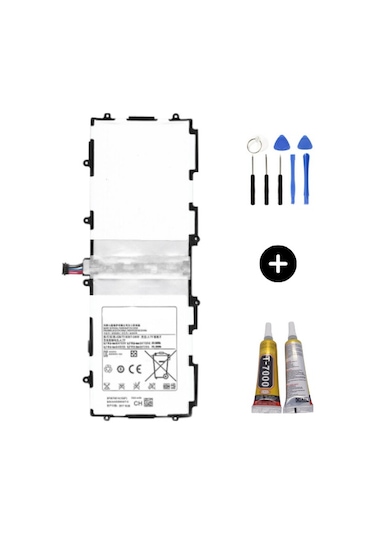 Samsung Galaxy Tab 2 Sm-p5210 Uyumlu A Kalite Batarya Pil + Montaj Seti