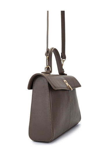 Tamer Tanca Kadın Hakiki Deri Vizon El Çantası 147 1064 Bn Cnt Y25 Vızon Dr Vizon