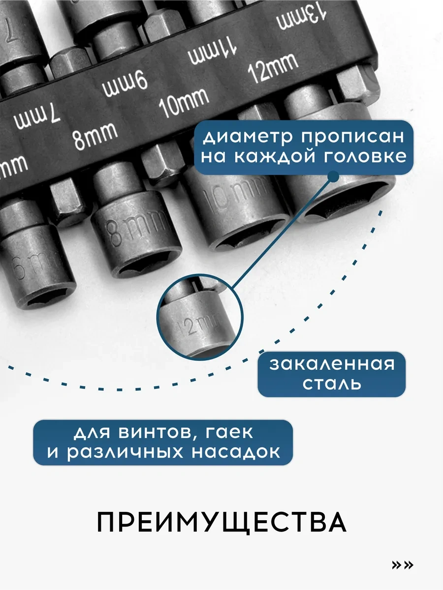 Vasvas Şarjlı Tornavida İçin Soket Seti, Altıgen Başlıklı Lokmalı Keyli Başlıklar 225247574
