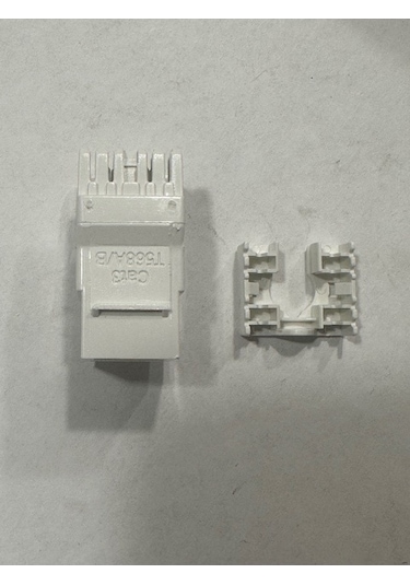 Rj11 Keystone Jack Cat3 Priz Jack Telefon Duvar Priz Jack