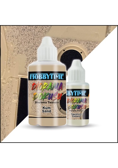 Hobbytime 618 50+18 Ml. Kaymaz Yüzey Malzemesi Anti Slip Texture -36597