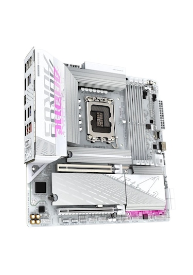 Gigabyte B860m Aorus Elıte Ice Ddr5 9200mhz Oc M.2 1851p Matx