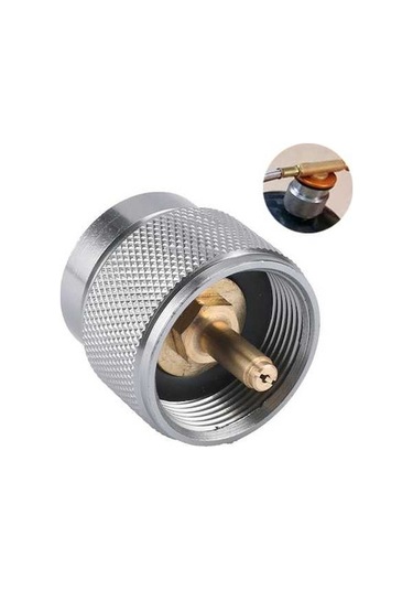 Artfulabode Taşınabilir Tanklar Renkli Propan Ocakları Ocak Küçük Kampı Kamp İçin Hava Girişi Dönüştürücü Çok Adaptörü Adaptör Açık Wh Çok Renkli