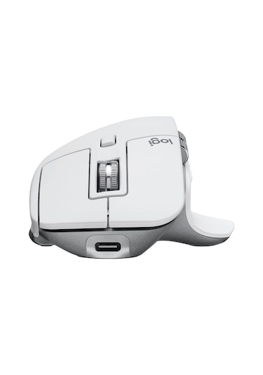 Logitech MX Master 3S Kablosuz 8000 DPI Sessiz Optik Mouse Beyaz