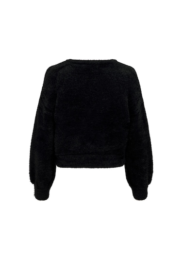 Only Onlpiumo L/s Pullover Kadın Bluz Acı Kahverengi