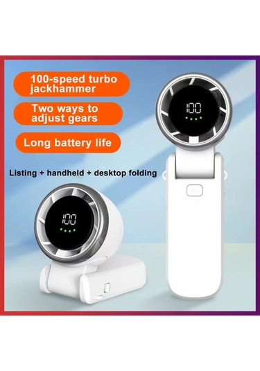 Ambition Usb El Mini Fan Katlanabilir Taşınabilir Boyun Asılı