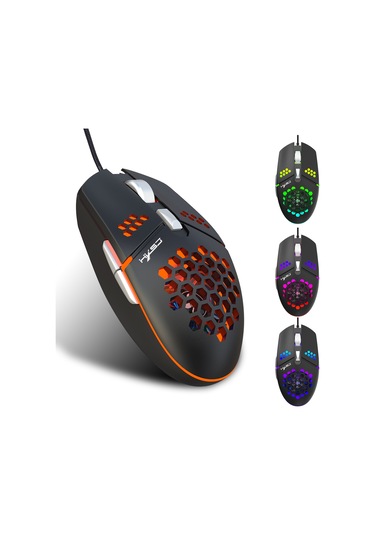HXSJ J400 Ergonomik Kablolu Soğutma Fanlı Oyun Faresi