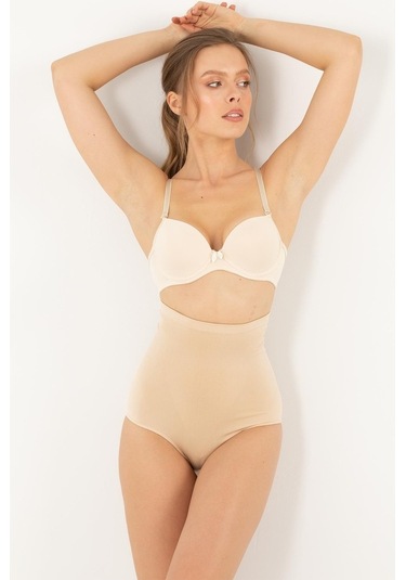 Doremi Yüksek Bel Toparlayıcı Dikişsiz Seamless Külot Siyah