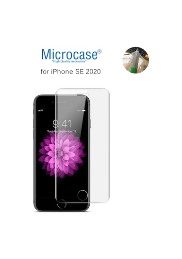 Apple Uyumlu   iPhone Se 2020 Full Ön Kaplama Koruma Filmi