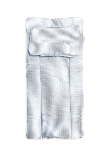 Pierre Cardin Lüks Nakışlı Alt Açma Minderi Mavi