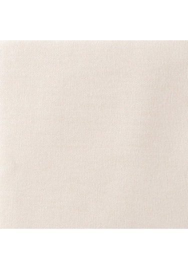 Evidea Soft Basic Tek Kişilik Düz Kenar Çarşaf - Ekru - 160x240 Cm Ekru