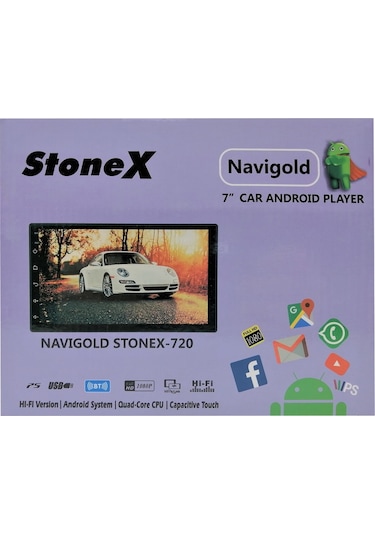 Navigold Stonex-720 2 GB /16 GB 7" Android 12 Double Kamera
