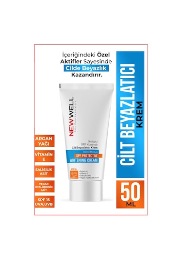 New Well Cilt Beyazlatıcı Krem 50 ML