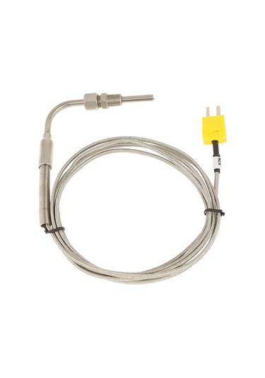 Yaozixa K Tipi Açık Uçlı Eğik Bıçaklı Termokuple - Hızlı Tepki, 0-1250 C Ölçüm Aralığı, 2m Kablo, Paslanmaz Çelik Prob 5mm Çap