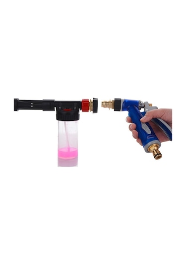 Sones Köpük Pot Araba Yıkama Su Tabancası Bahçe Su Tabancası Yüksek Basınçlı Uzatılmış Köpük Püskürtme Tabancası