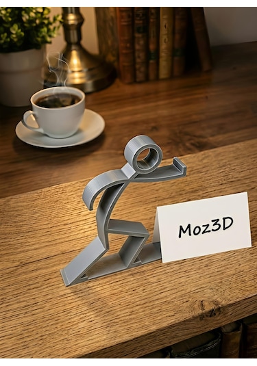 Stickman Figürlü Kitap Tutucu Modern Ve Eğlenceli Tasarım