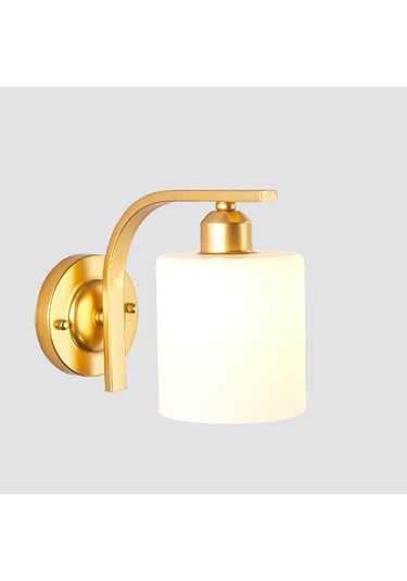 Led Duvar Lambası Altın Altın