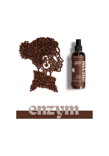 Enzym Cosmetics Doğal Dökülme Karşıtı Kahve Saç Toniği 200 ML