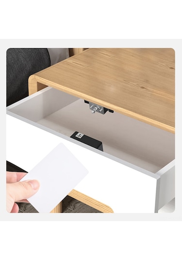 Kangvka Evrensel Gizli Dolap Kilit Sistemi - Parmak İzi, Şifre Ve Uzaktan Kumanda İle Güvenli Çekmece Kilidi