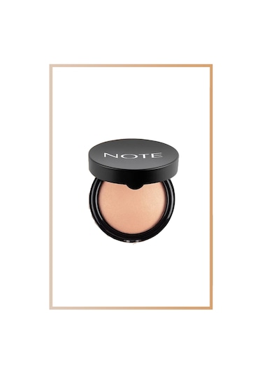 Note Cosmetique Baked Powder Işıltılı Bitişli Fırınlanmış Toz Pudra - 06 Gold Bronze