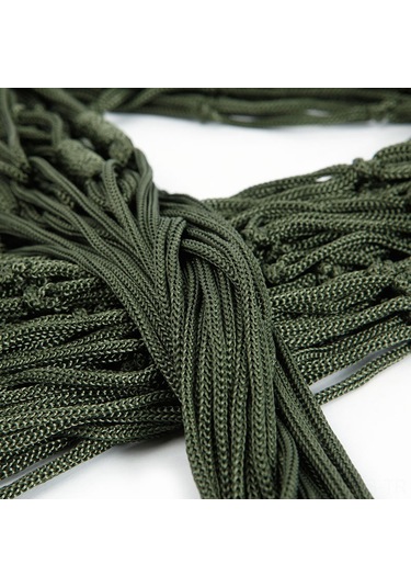 Reedark Dış Mekan Kullanıma Uygun 9 Tellı Nilon Ağaçlığa Asma Yatak - Taşra Kampı, Rahatlama İçin Taşınabilir Mreçli Ayak, Ticari Satış İçin Asker Yeşili Diğer