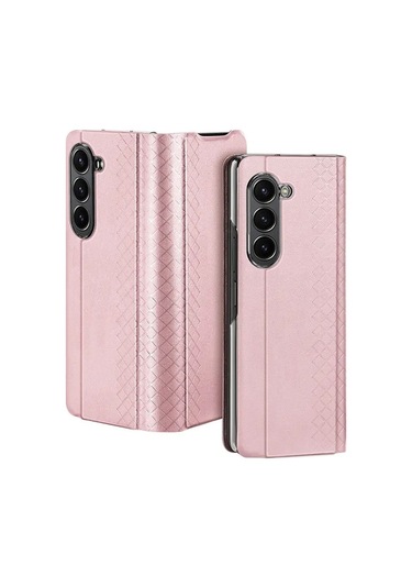 Dux Ducis Samsung Uyumlu  Z Fold5 Bril Series Premium Deri Kılıf