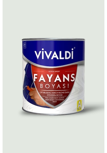 Fayans Boyası - Astar Ve Vernik Gerektirmeyen Boya - Sınırsız Renk 1 Kg 20 L