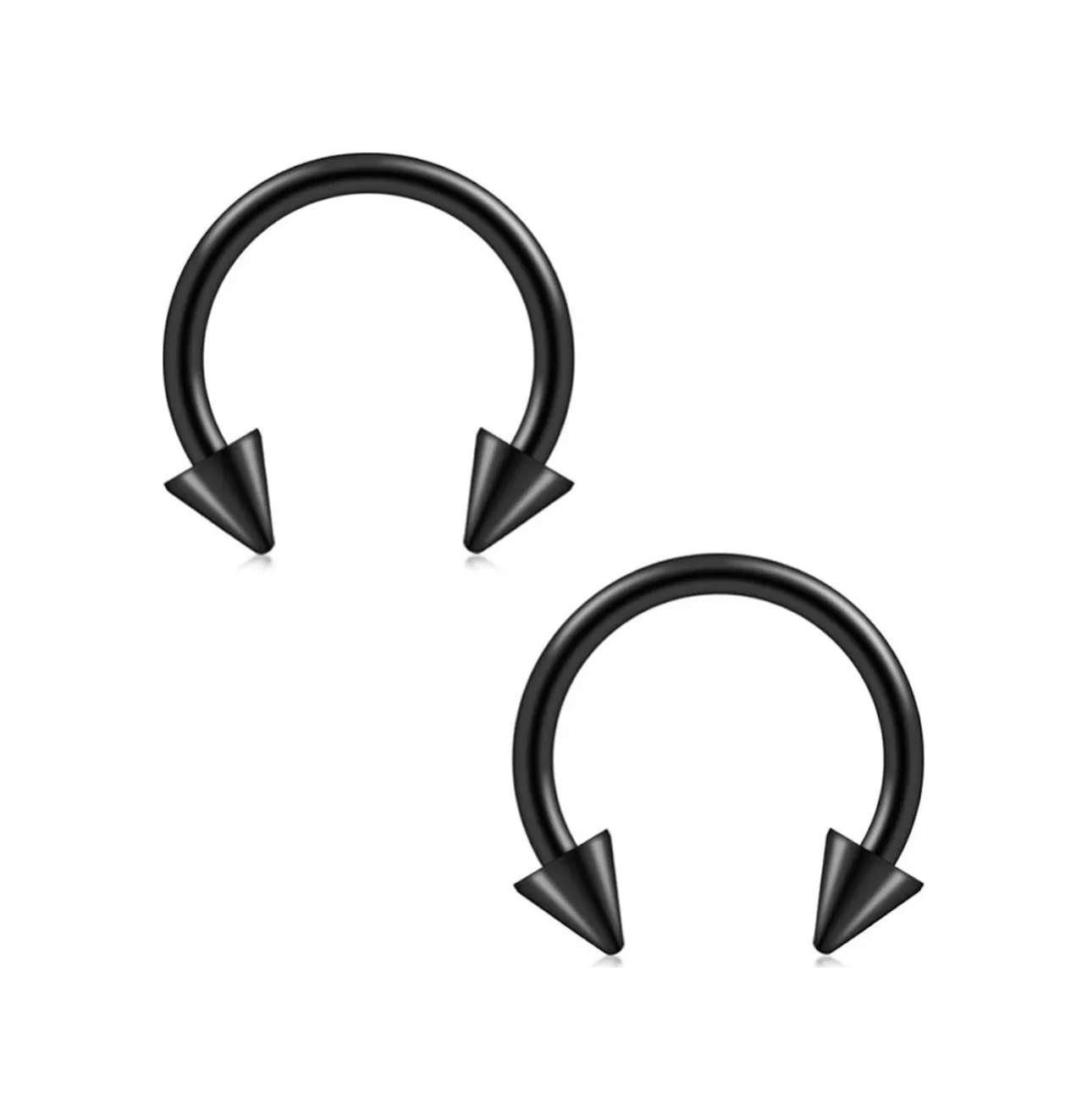 Propirsing Septum İçin Dairesel Burun Piercingi 152459275 Siyah