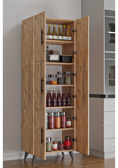Ae-3010 Nehir Atlantik Çam Çok Amaçlı Mutfak Dolabı & Banyo Dolab